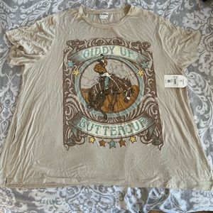 NWT Arula Western Graphic Tee